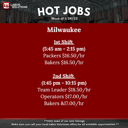 agencia de empleo en Milwaukee